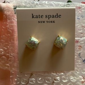 Opal colored earrings